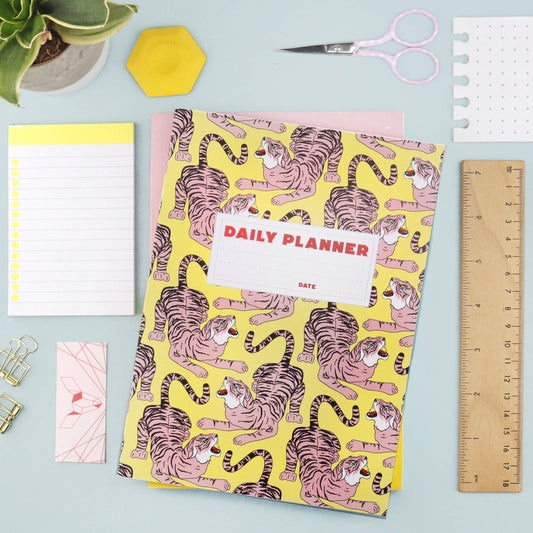 Tiger Daily Planner | Undated