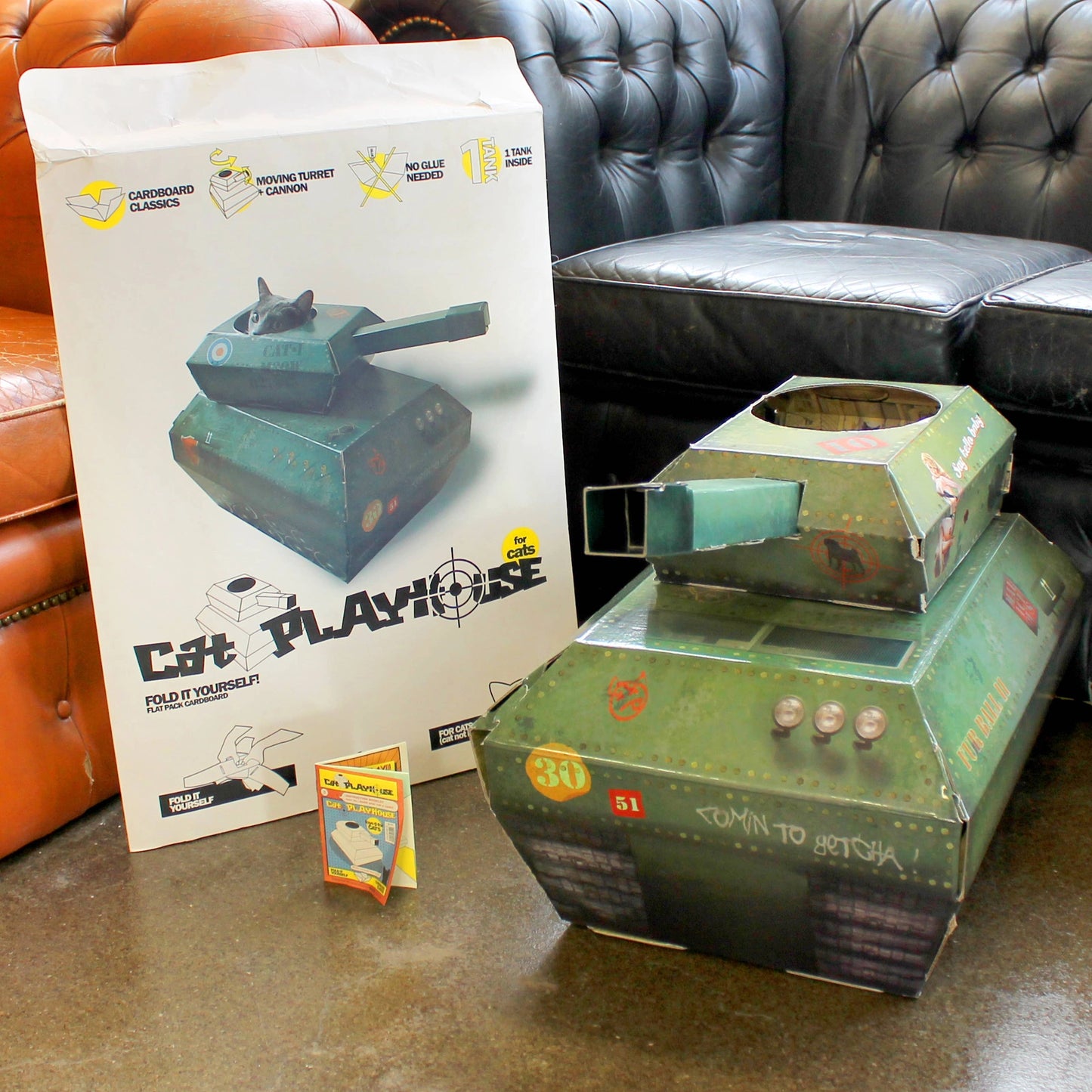 Cat Playhouse Tank