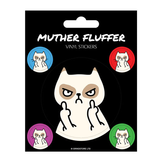 Muther Fluffer Stickers