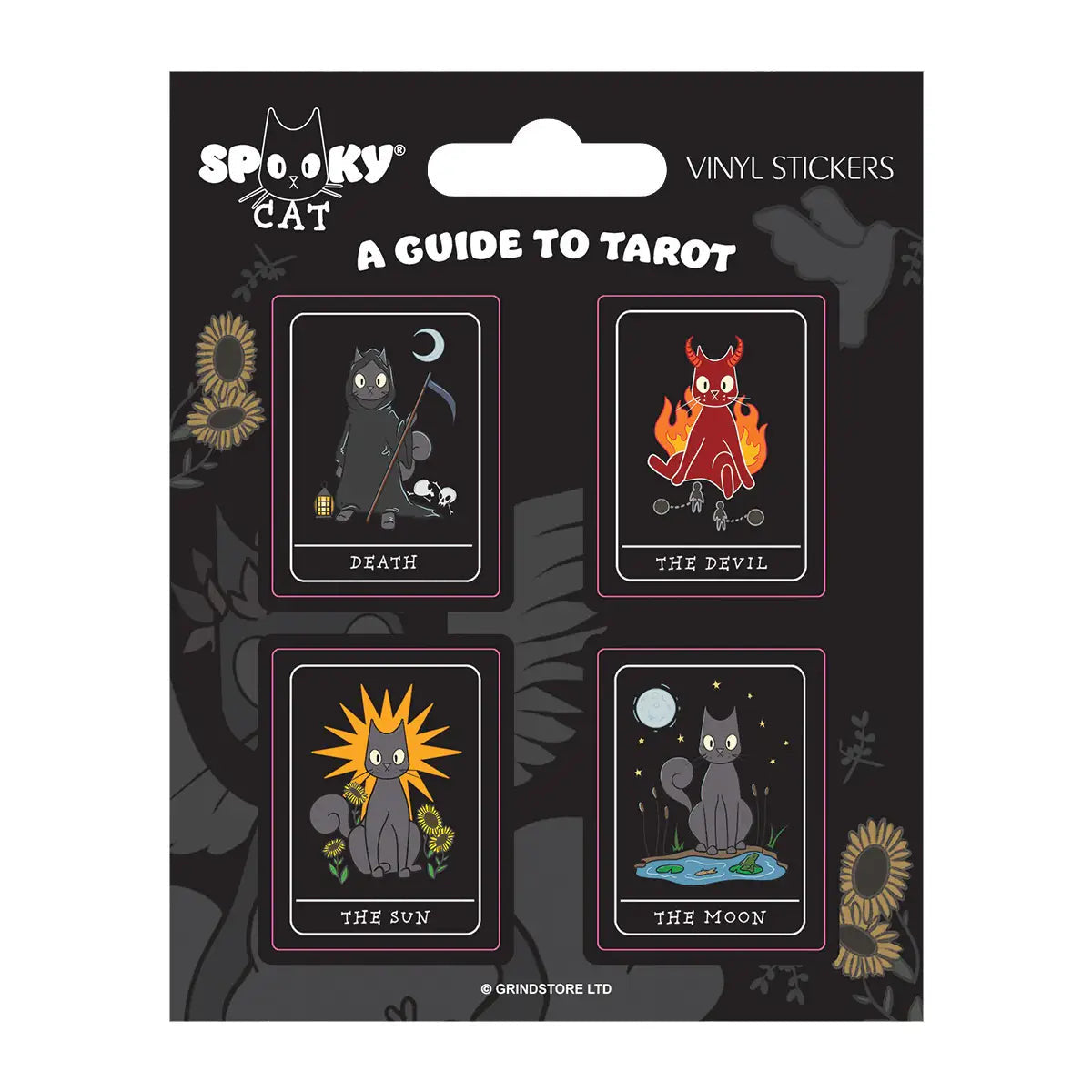 Spooky Cat A Guide To Tarot Stickers