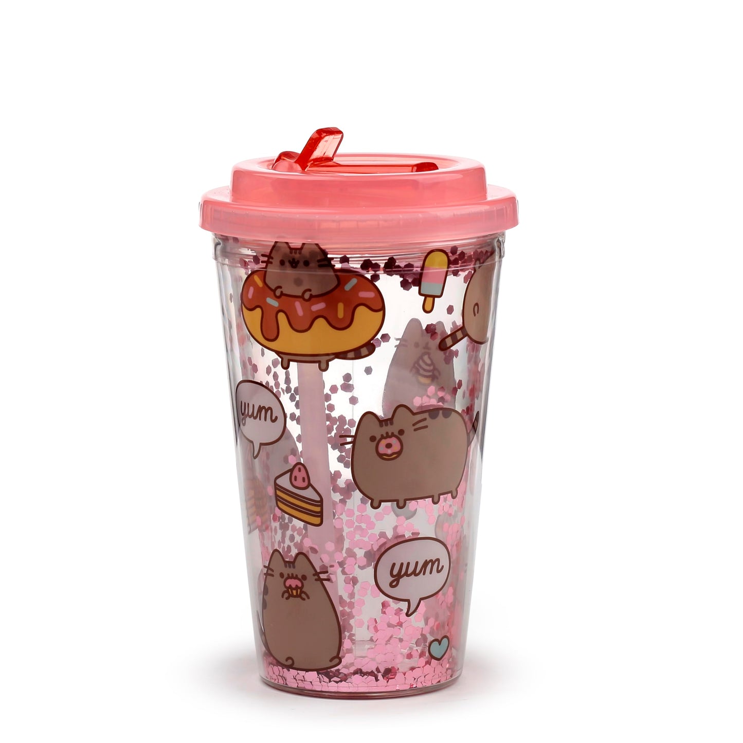 Pusheen Foodie Double Walled Cup and Straw