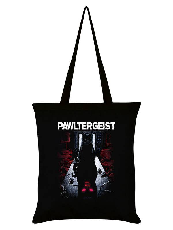 Pawltergeist Black Tote Bag