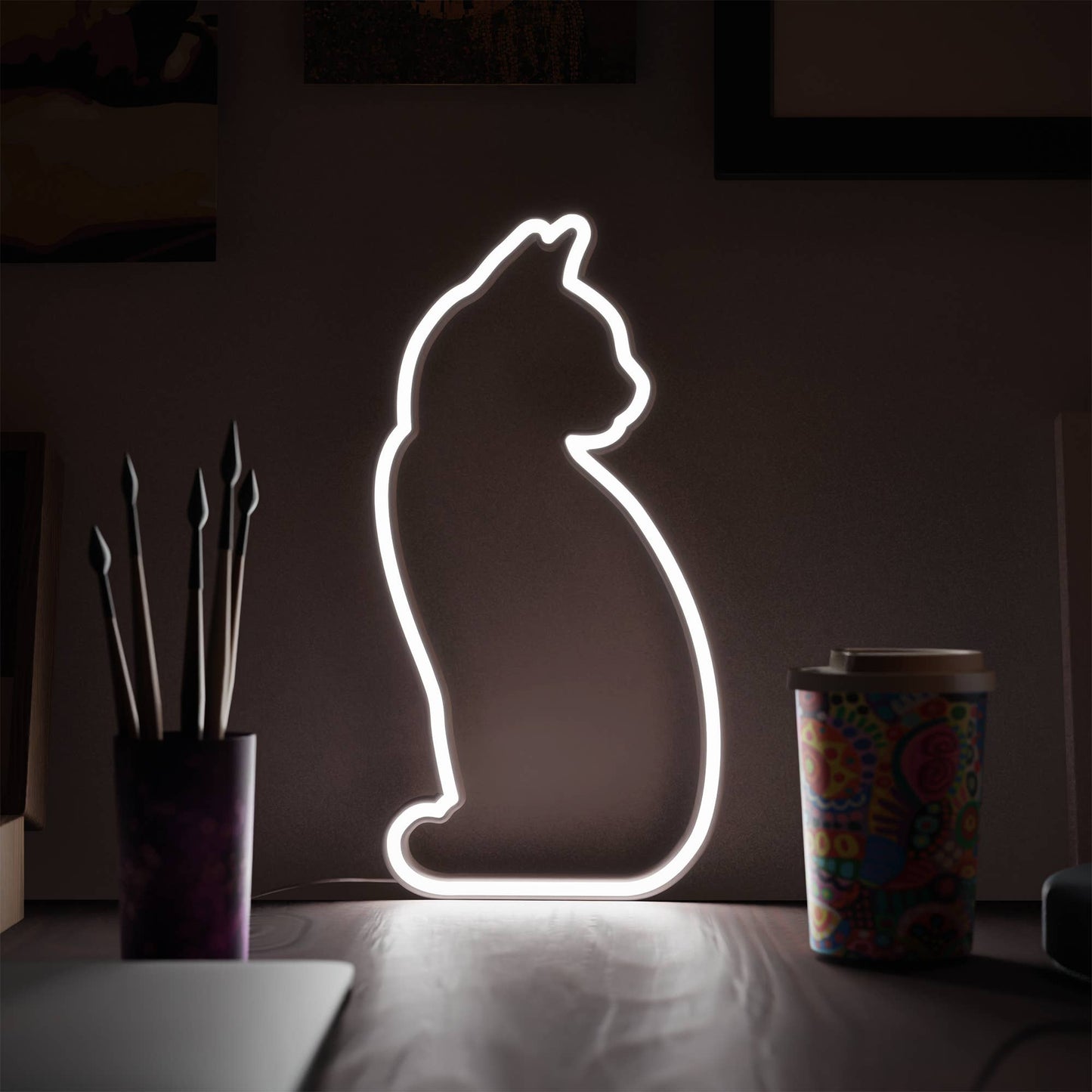 Cat Neon Light