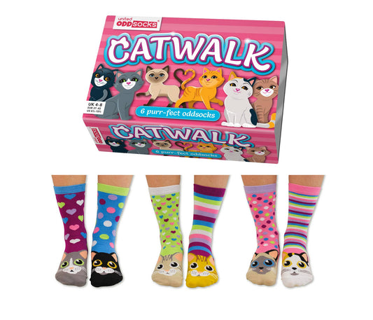 Odd Socks Cat Gift Box